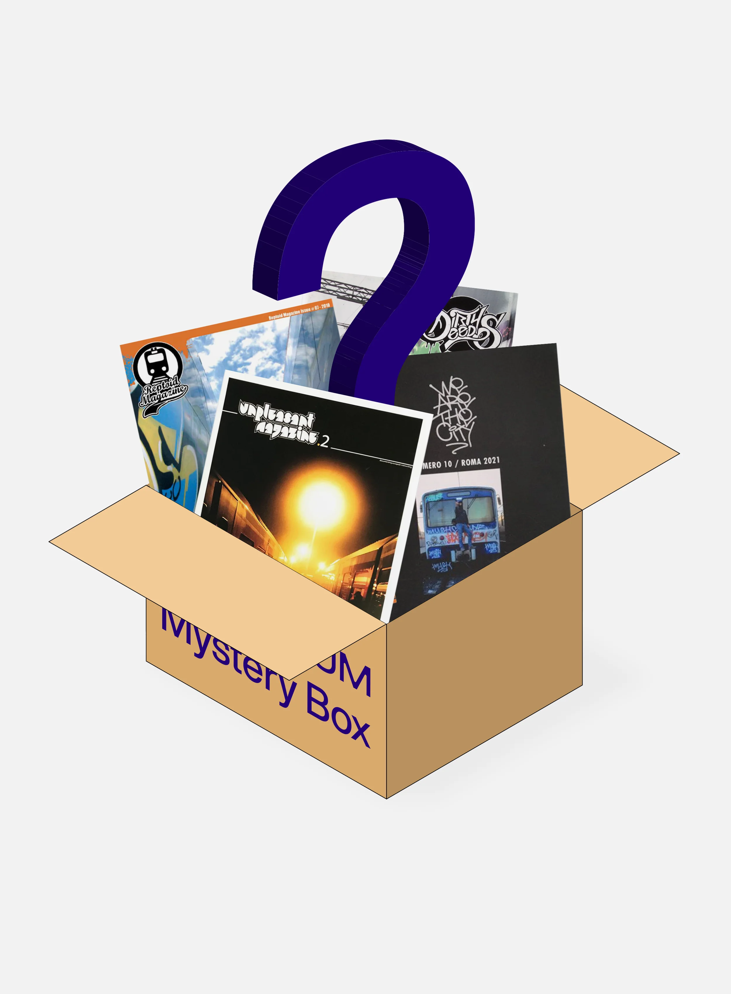 Magazine Mystery Box 10 pz #Italy